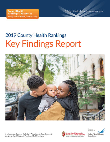 2019 County Health Rankings Key Findings Report