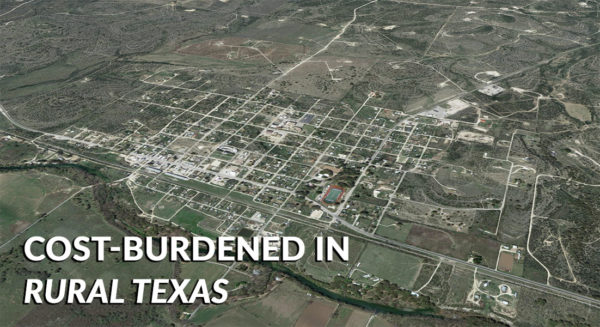 Cost Burdened in Rural Texas