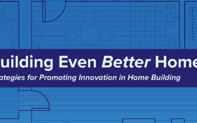 Study: Strategies for Promoting Innovation in Home Building