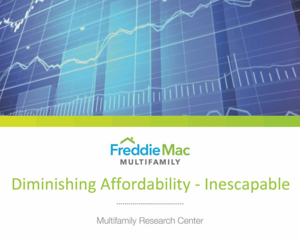 Diminishing Housing Affordability