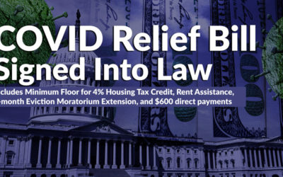 President Signs COVID Relief & Omnibus Spending Bill-Includes 4% Housing Tax Credit Permanent Floor