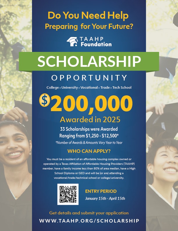 Scholarship Application Flyer